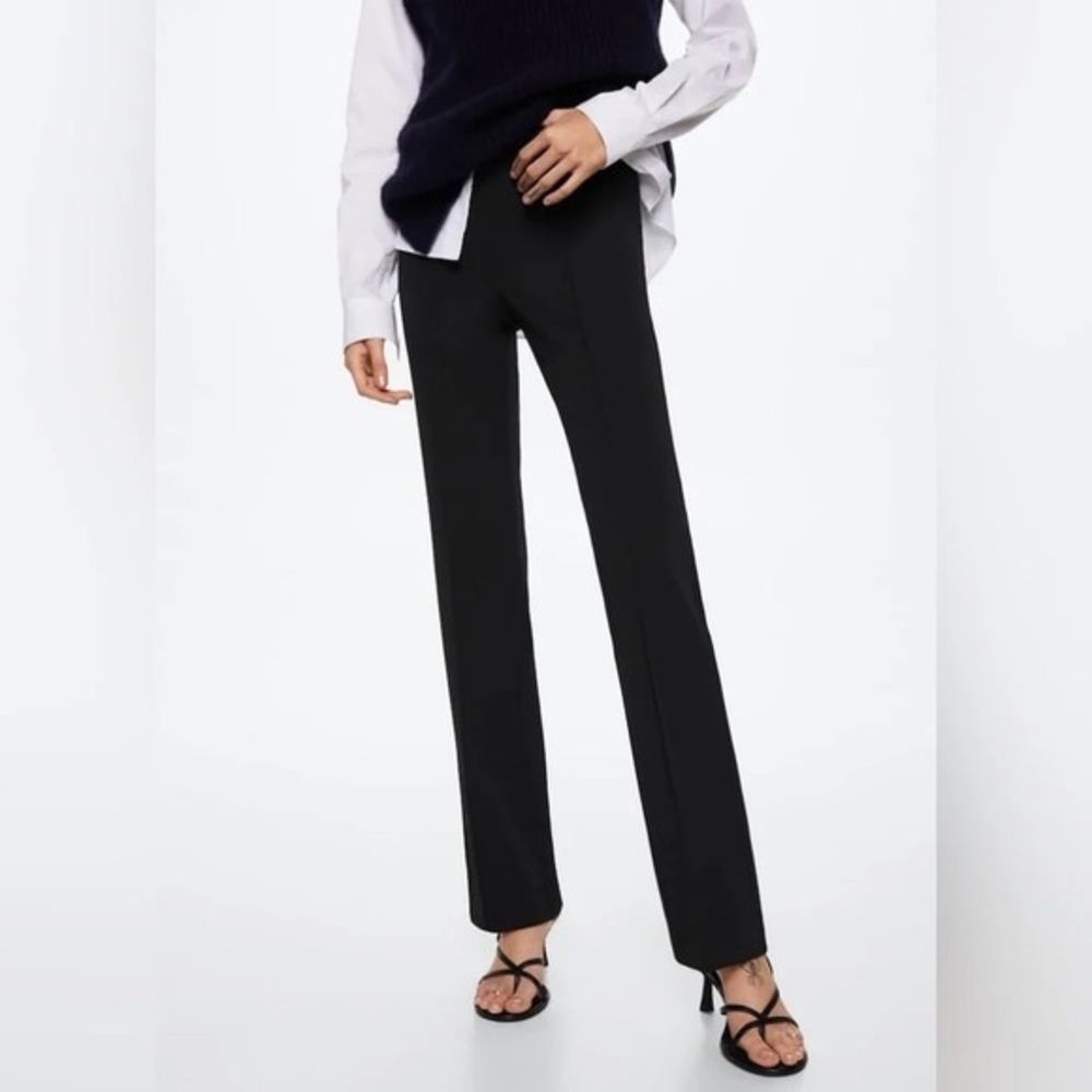 Mango Straight trousers